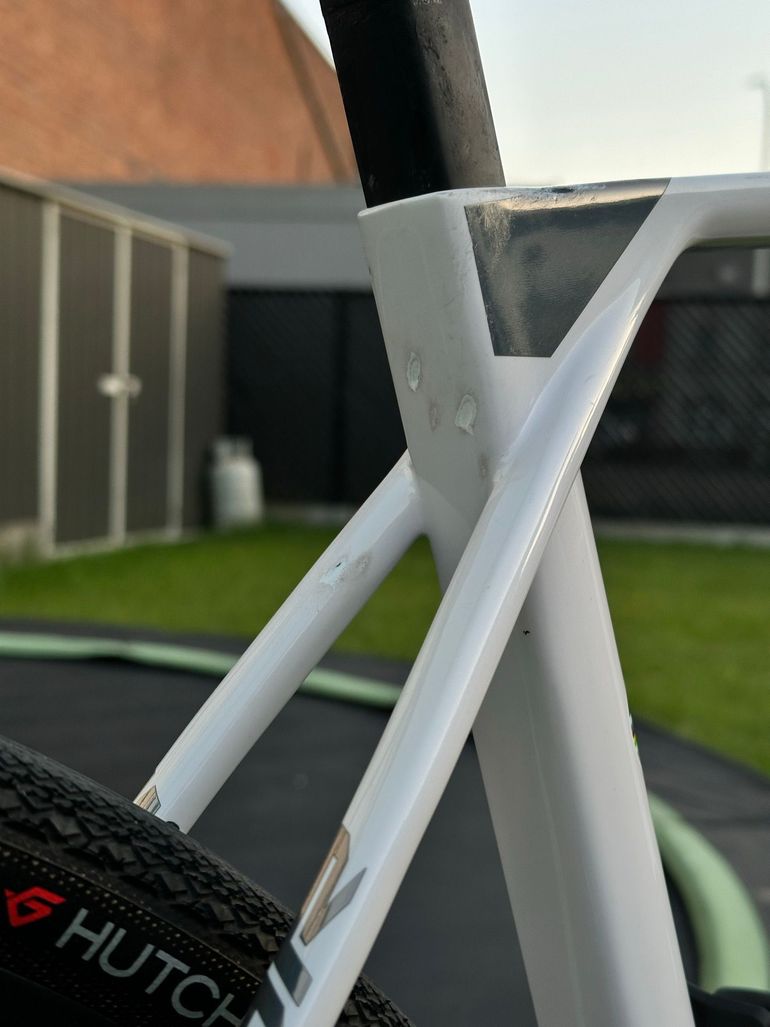 Used Superior X-ROAD Team Issue Di2 2024 2024 Road & Gravel, White — image 15 of 17