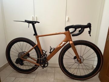 3T RACEMAX SRAM Rival eTap AXS 2025 Road & Gravel usato, Arancione — immagine 2 di 5