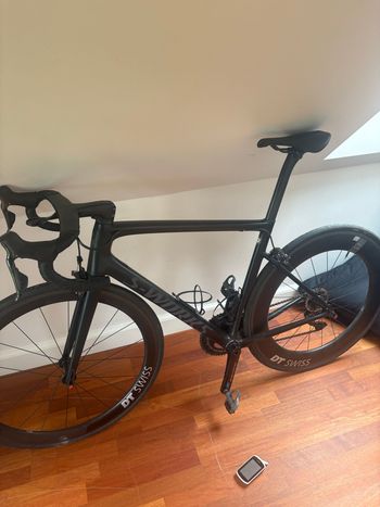 Used Specialized Tarmac Shimano Dura Ace Di2 2019 Road & Gravel, Schwarz — image 2 of 4