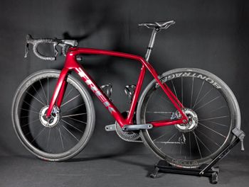 Used Trek Émonda SLR 7 2021 2021 Road & Gravel, Rosso — image 6 of 19