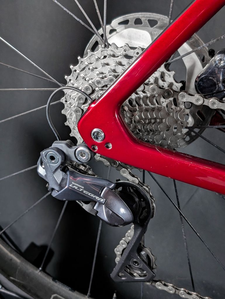 Used Trek Émonda SLR 7 2021 2021 Road & Gravel, Rosso — image 12 of 19