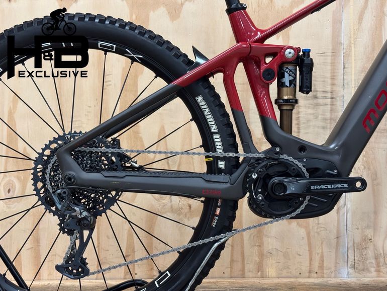 Used Mondraker Crafty Carbon RR Sram X01 2022 Mountainbike, Light Gray — image 3 of 10