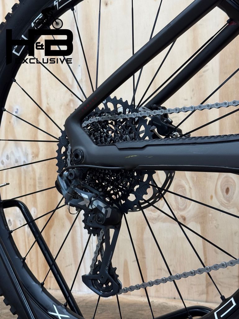 Used Mondraker Crafty Carbon RR Sram X01 2022 Mountainbike, Light Gray — image 9 of 10