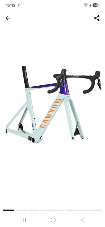 Used Canyon Aeroad CF SLX 8 Disc LTD 2023 Frameset 2023 Road & Gravel