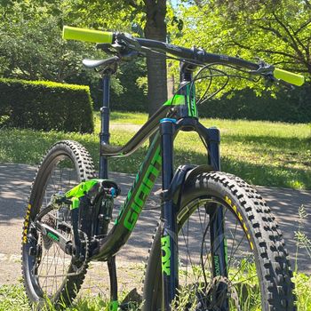 Used Giant Trance Shimano Deore XT 2019 Mountainbike, Verde — image 17 of 19