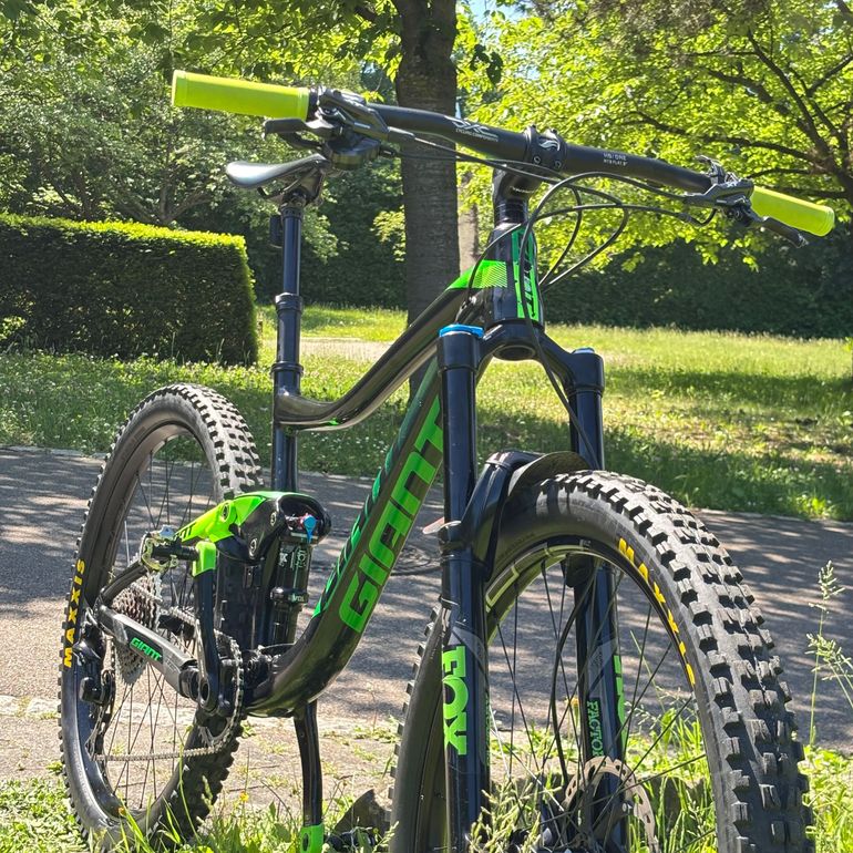 Used Giant Trance Shimano Deore XT 2019 Mountainbike, Verde — image 17 of 19