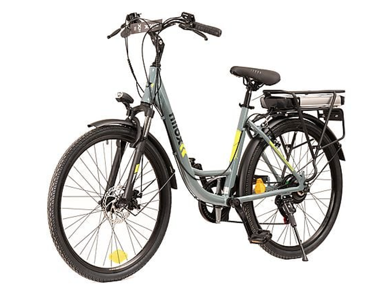 Used NILOX Bicicletta Elettrica Citibike NILOX X7F Grigio, Ruote Da 26",velocità Max 25 Km/h, Motore 250W, Autonomia Fino A 80Km, Batteria Da 12800mAh 2026 Urban, Light Gray — image 2 of 3