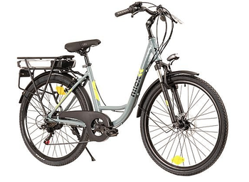 Used NILOX Bicicletta Elettrica Citibike NILOX X7F Grigio, Ruote Da 26",velocità Max 25 Km/h, Motore 250W, Autonomia Fino A 80Km, Batteria Da 12800mAh 2026 Urban, Light Gray — image 3 of 3