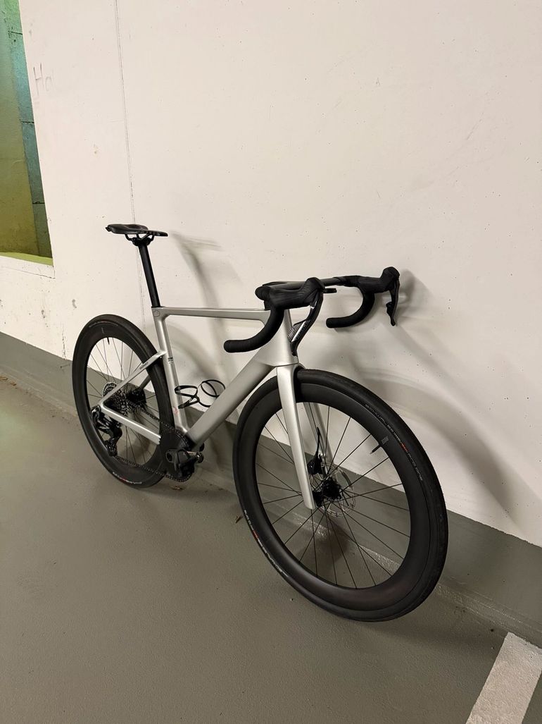 Used Rose Rose Shave FF AXS Sram Force XPLR 1x13 M/L 2026 Road & Gravel, Hellgrau — image 4 of 8