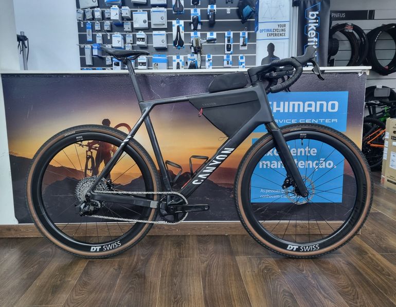 Used Canyon Grail CFR AXS 2024 2024 Road & Gravel, Schwarz — image 1 of 13