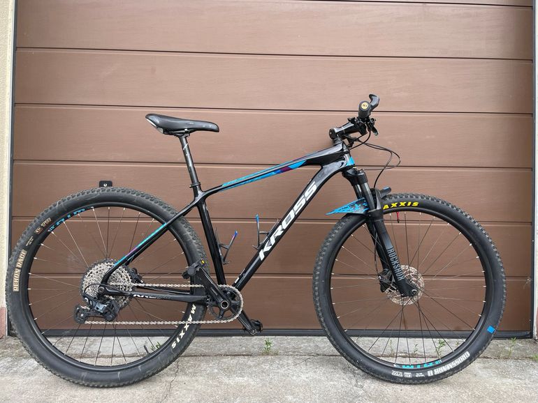 Used Kross Level Shimano SLX 2023 Mountainbike, Black — image 1 of 8