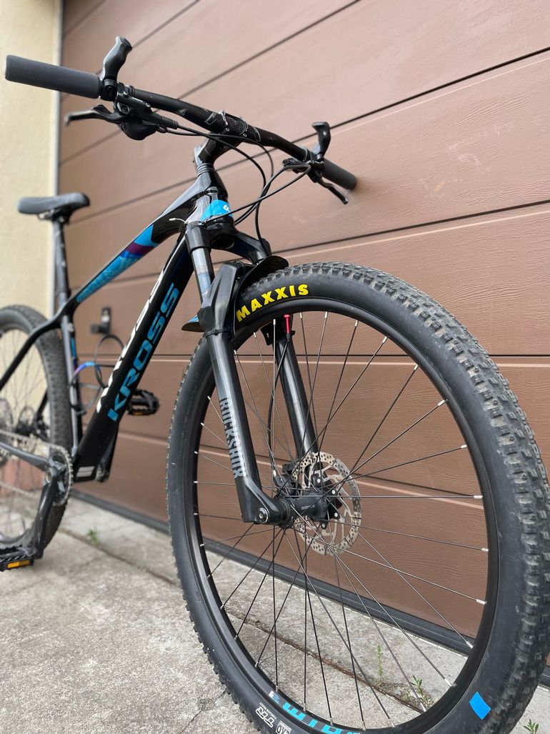 Used Kross Level Shimano SLX 2023 Mountainbike, Black — image 3 of 8