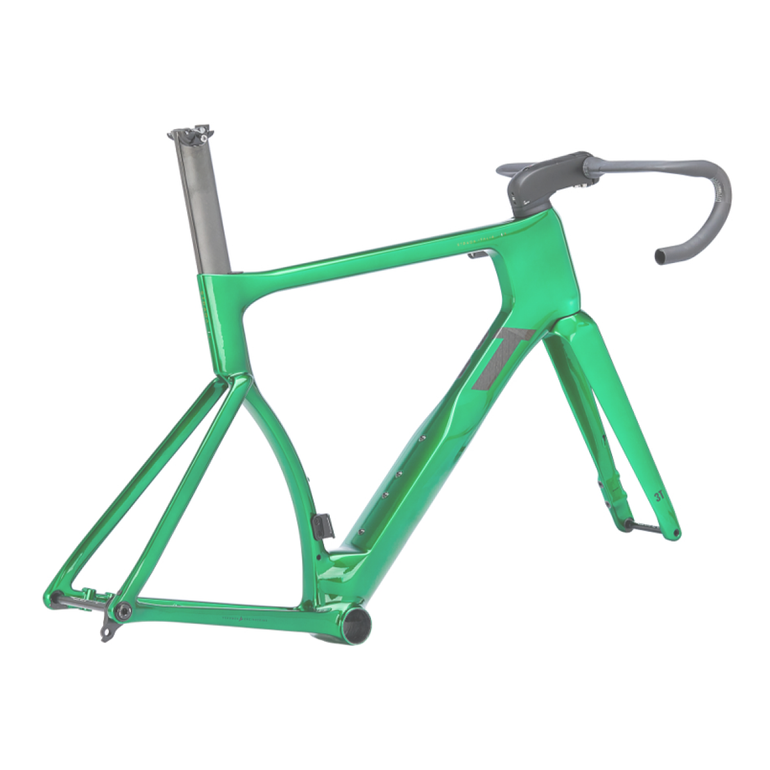 Used 3T STRADA ITALIA FRAMESET 2025 Frameset 2025 Road & Gravel, Green — image 3 of 5