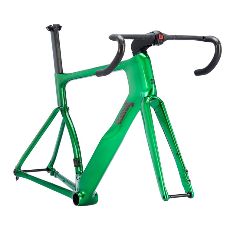 Used 3T STRADA ITALIA FRAMESET 2025 Frameset 2025 Road & Gravel, Green — image 1 of 5