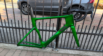 Used 3T STRADA ITALIA FRAMESET 2025 Frameset 2025 Road & Gravel, Green — image 4 of 5