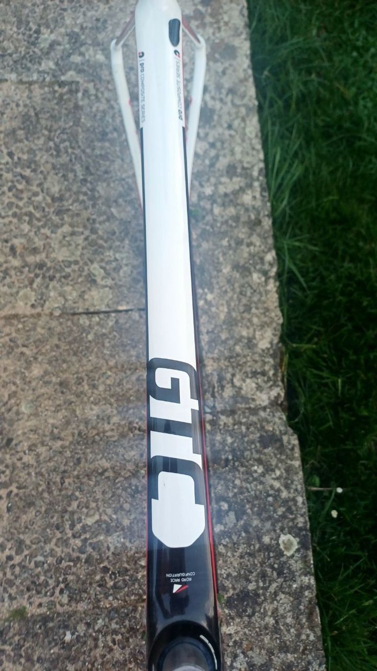 Used CUBE Cube Agree GTC Race (Carbon) Frameset 2012 Road & Gravel, White — image 6 of 9