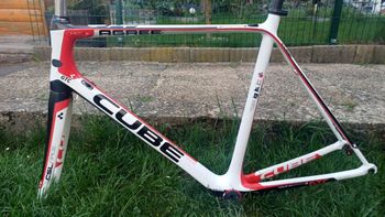 Used CUBE Cube Agree GTC Race (Carbon) Frameset 2012 Road & Gravel, White — image 7 of 9