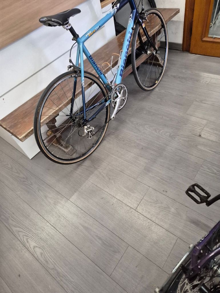 Used Bianchi Bianchi Custom Other Campagnolo 2010 Road & Gravel, Blue — image 4 of 11