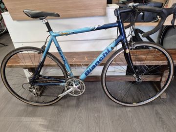 Used Bianchi Custom Other Campagnolo 2010 Road & Gravel, Blue — image 2 of 11
