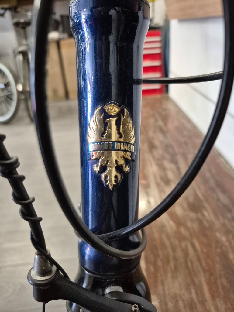 Used Bianchi Bianchi Custom Other Campagnolo 2010 Road & Gravel, Blue — image 5 of 11