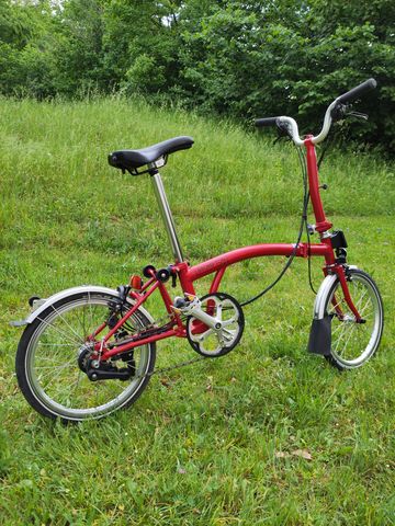 Used Brompton M6L 2020 2020 Urban, Red — image 12 of 12