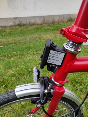 Used Brompton M6L 2020 2020 Urban, Red — image 4 of 12