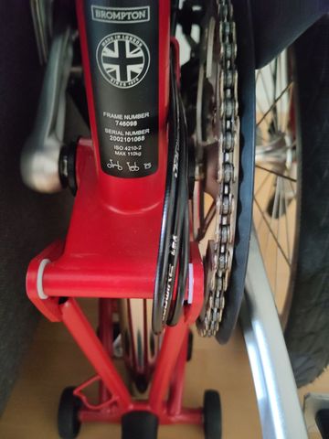 Used Brompton M6L 2020 2020 Urban, Red — image 2 of 12