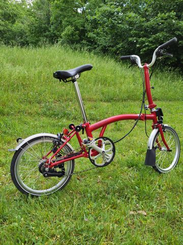 Used Brompton M6L 2020 2020 Urban, Red — image 1 of 12