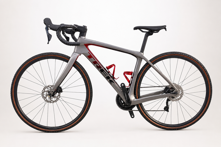 Used Trek Domane SL 5 Gen 4 2023 2023 Road & Gravel, Light Gray — image 2 of 23