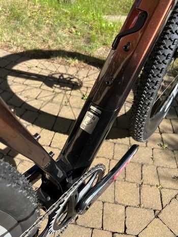 Used Argon 18 Dark Matter Sram Force AXS XPLR Zipp 303 S Root Beer 2025 Road & Gravel, Orange — image 3 of 5