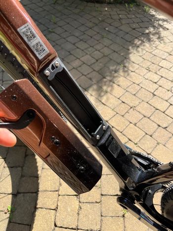Used Argon 18 Dark Matter Sram Force AXS XPLR Zipp 303 S Root Beer 2025 Road & Gravel, Orange — image 4 of 5