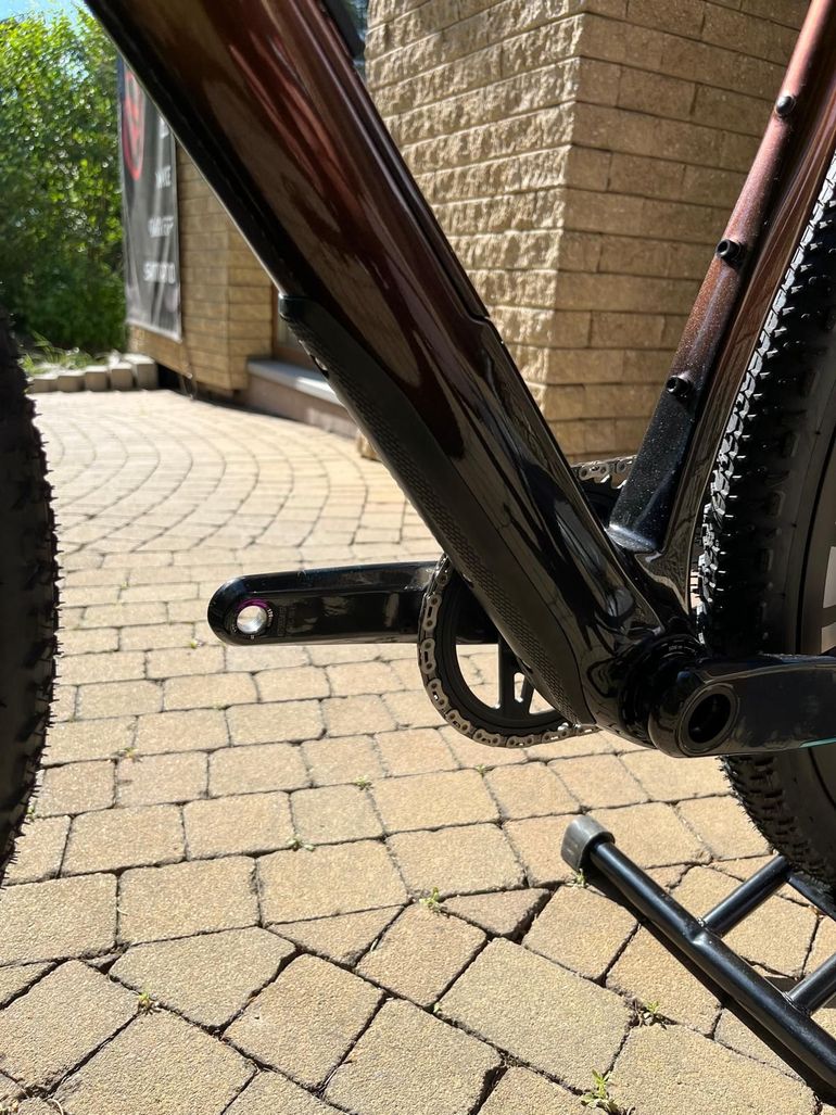 Used Argon 18 Dark Matter Sram Force AXS XPLR Zipp 303 S Root Beer 2025 Road & Gravel, Orange — image 5 of 5