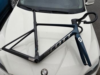 Used Scott Addict RC Pro 2024 Frameset 2024 Road & Gravel, Blue — image 2 of 14