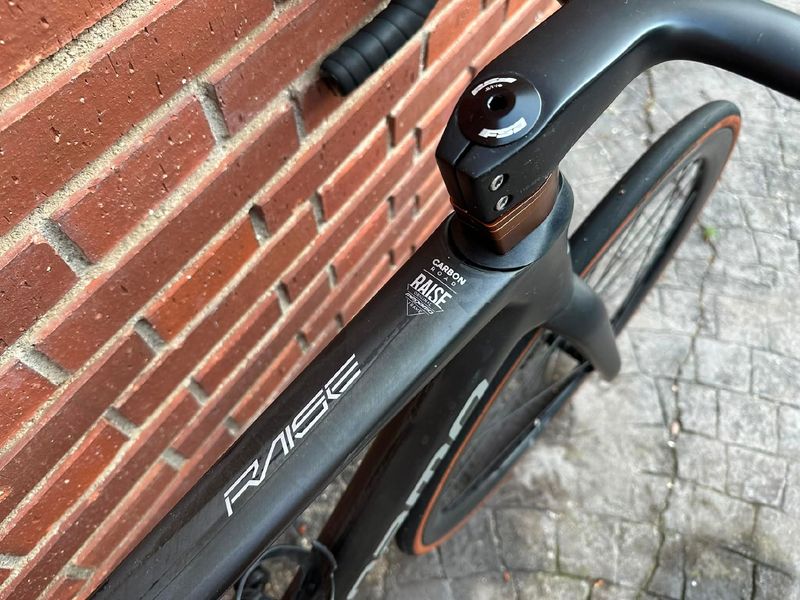 Gebrauchtes Megamo Raise Shimano 105 Di2 2024 Road & Gravel, Schwarz — Bild 4 von 12
