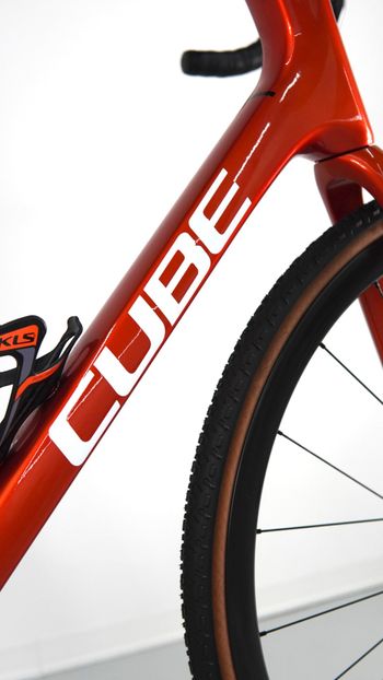 Used CUBE CROSS RACE C:62, SLX 2025 2025 Road & Gravel, Orange — image 13 of 19