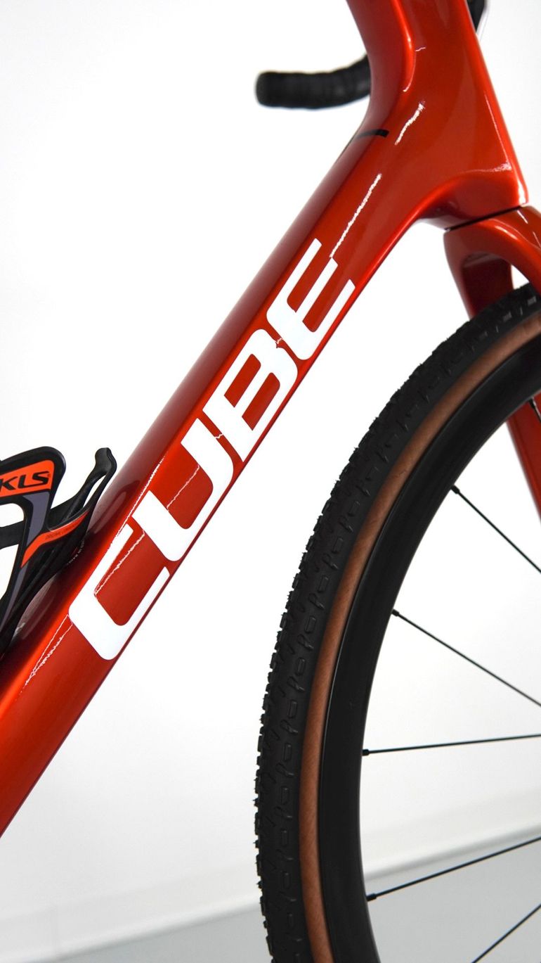 Used CUBE CROSS RACE C:62, SLX 2025 2025 Road & Gravel, Orange — image 13 of 19