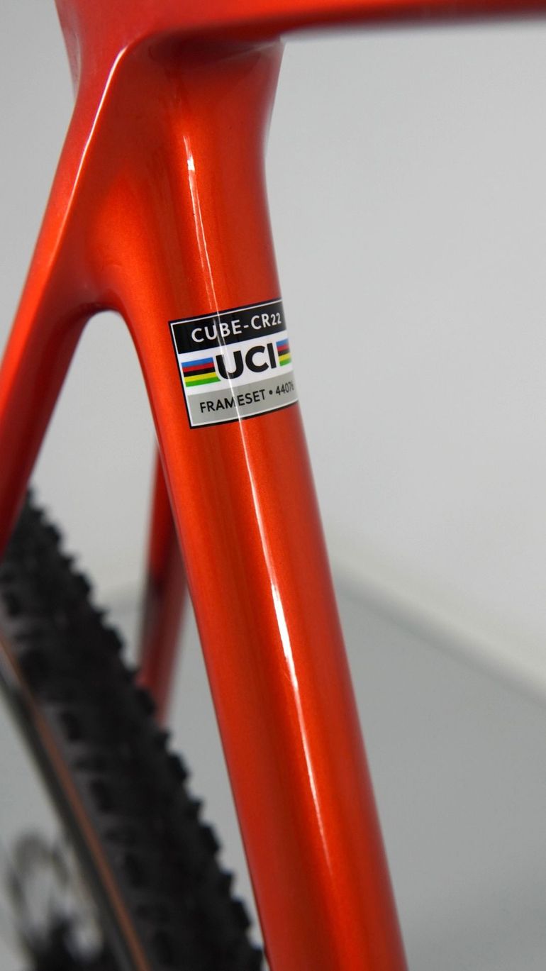 Used CUBE CROSS RACE C:62, SLX 2025 2025 Road & Gravel, Orange — image 4 of 19