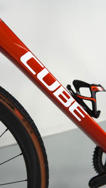 Used CUBE CROSS RACE C:62, SLX 2025 2025 Road & Gravel, Orange — image 18 of 19
