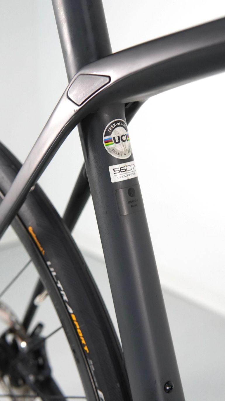 Used Trek Domane SL 7 2021 2021 Road & Gravel, Light Gray — image 9 of 17