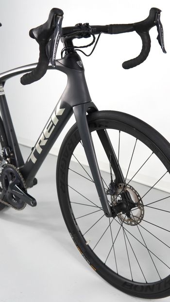 Used Trek Domane SL 7 2021 2021 Road & Gravel, Light Gray — image 7 of 17