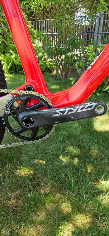 Used Canyon LUX CF SL 8.0 Pro Race 2018 2018 Mountainbike, Red, 29 — image 13 of 17