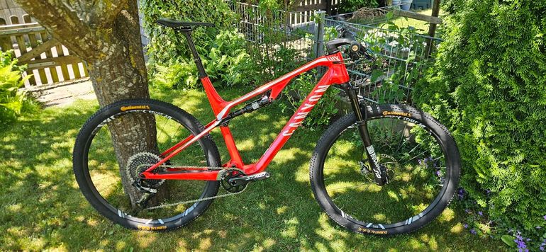 Used Canyon LUX CF SL 8.0 Pro Race 2018 2018 Mountainbike, Red, 29 — image 9 of 17