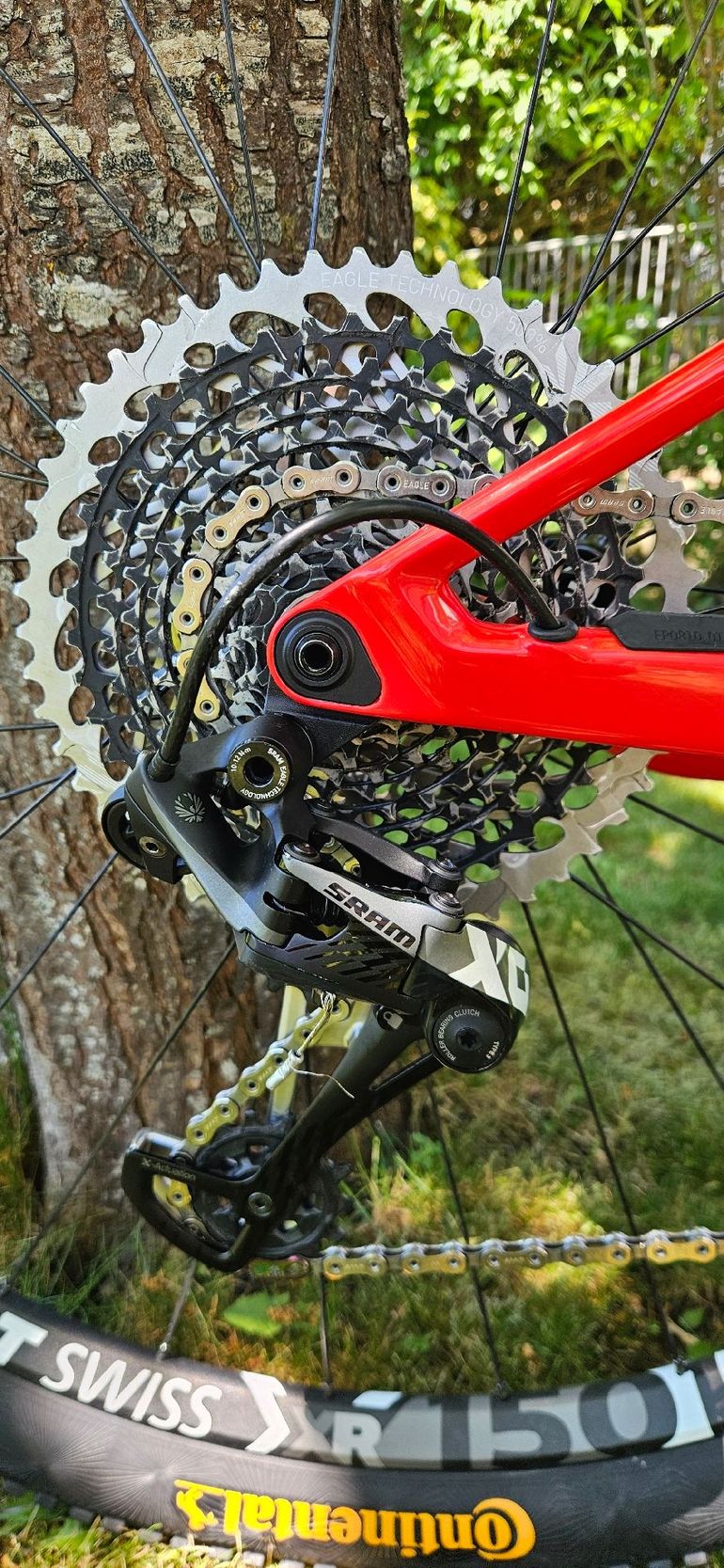 Used Canyon LUX CF SL 8.0 Pro Race 2018 2018 Mountainbike, Red, 29 — image 12 of 17