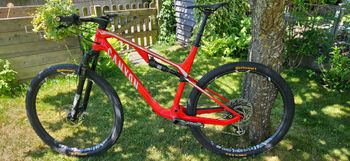 Used Canyon LUX CF SL 8.0 Pro Race 2018 2018 Mountainbike, Red, 29 — image 2 of 17