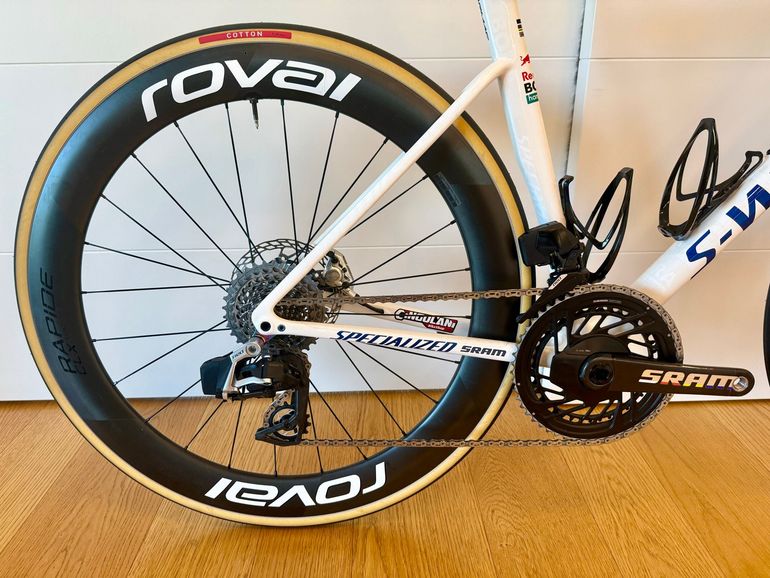 Used Specialized S-Works Tarmac SL8 LTD - Red Bull TdF 2026 2026 Road & Gravel, White — image 4 of 27