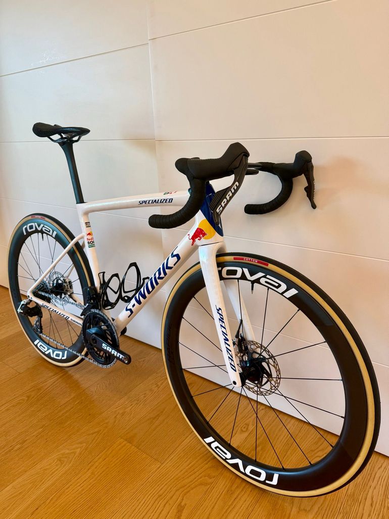 Used Specialized S-Works Tarmac SL8 LTD - Red Bull TdF 2026 2026 Road & Gravel, White — image 3 of 27