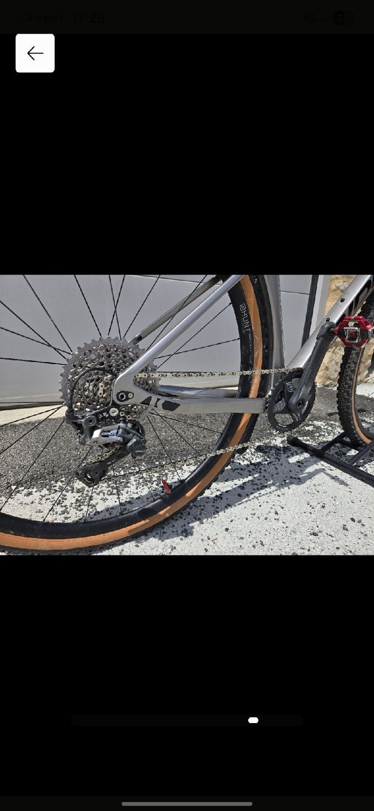 Used Ridley Kanzo Fast - Frameset 2021 2021 Road & Gravel, Light Gray — image 3 of 6