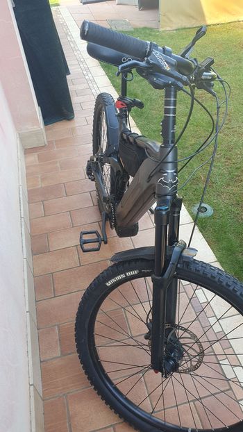Used XP F-m120 E-bike 2023 2023 Mountainbike, Black — image 2 of 3