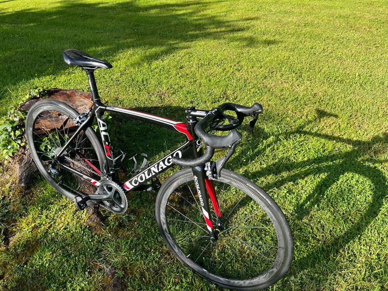 Used Colnago AC-R 105 Disc Bike 2016 Frameset 2016 Road & Gravel, Black — image 1 of 5