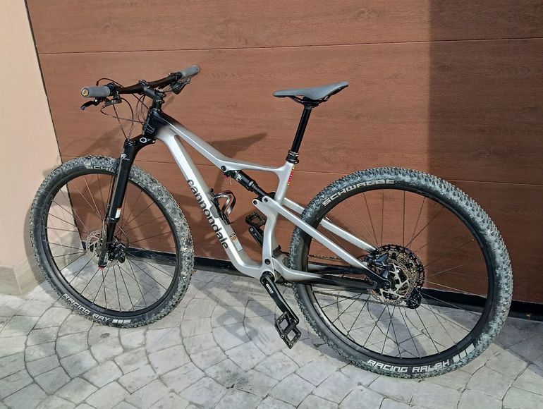 Used Cannondale Scalpel Carbon 3 2023 2023 Mountainbike, Light Gray, 29 — image 2 of 5